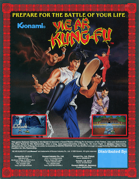 Yie Ar Kung-Fu cover art