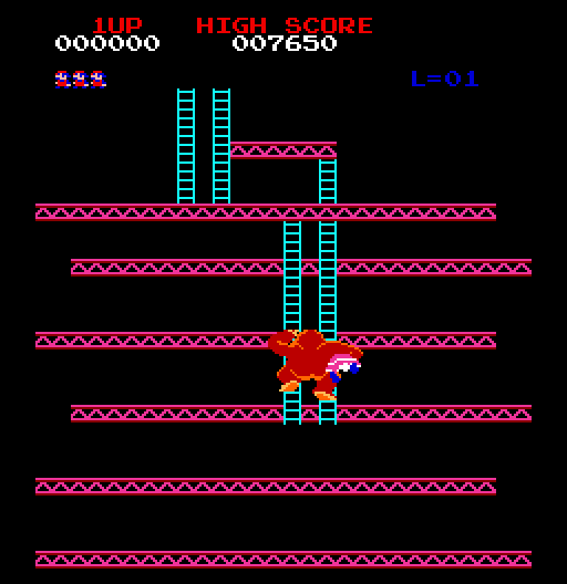 Donkey Kong 500 screenshot